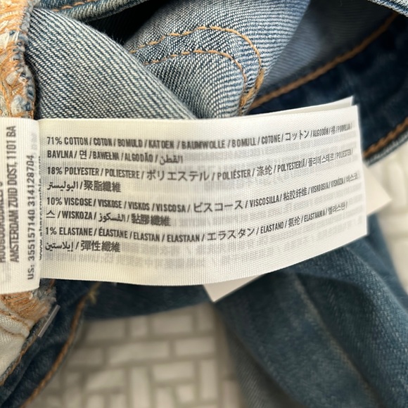 hollister 5s (27x30) low rise straight leg jeans - Picture 9 of 10